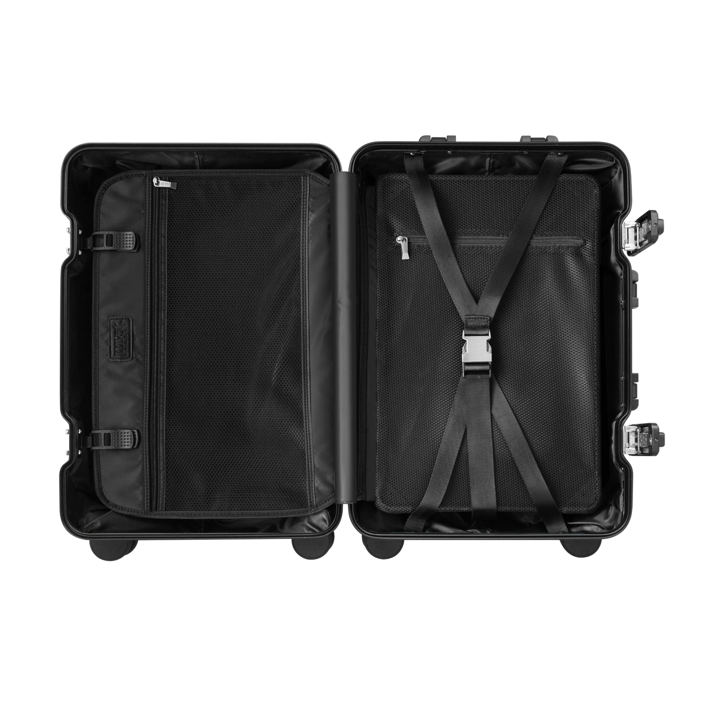 FORTIS ALUMINIUM SUITCASE BLACK