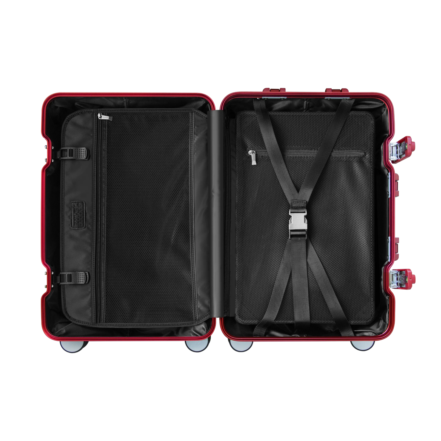 FORTIS ALUMINIUM SUITCASE RED
